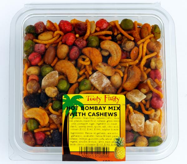 Tooty Fruity Hot Bombay Mix with Cashews
